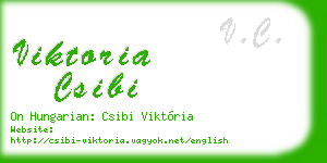 viktoria csibi business card
