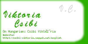 viktoria csibi business card